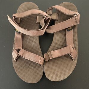 Teva Chocolate Strap Sandals (size 10)